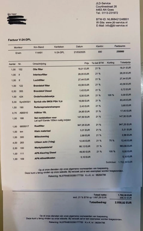 Hoofdafbeelding Peugeot Partner