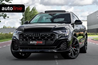Audi Q8 60 TFSI e quattro Pro Line S Competition. RS Zetels, Leder Design, Pano, OLED, HUD, B&O, 360 3D, Trekh, ACC, Keyless, 23"!