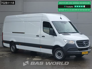 Mercedes Sprinter 319 CDI Automaat 190PK L3H2 Maxi Airco Cruise Camera MBUX CarPlay 14m3 Airco Cruise control