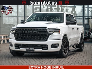 Dodge Ram Pick-Up SPORT LIMITED H.O 540PK 706Nm | Massage + Full Option | De Meest Luxe en Volle in zijn Klasse | Comfortabele Dubbele Cabine met Royale 5 Zitplaatsen | BPM vrij | Nu Leverbaar uit Voorraad | Voorraad Nr 2336 - 7700
