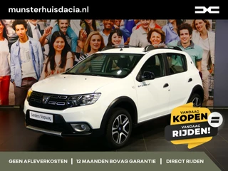 Hoofdafbeelding Dacia Sandero Stepway Dacia Sandero Stepway 1.0 TCe Bi-Fuel Serie Limitee 15th Anniv. !DEALER ONDERHOUDEN! *Trekhaak* - Clima, cruise, navi