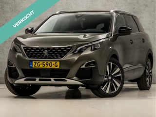 Peugeot 5008 1.2 PureTech GT-Line 7 Persoons (APPLE CARPLAY, GROOT NAVI, LEDER, KEYLESS, 360 CAMERA, SPORTSTOELEN, LED KOPLAMPEN, GETINT GLAS, CRUISE, NIEUWSTAAT)