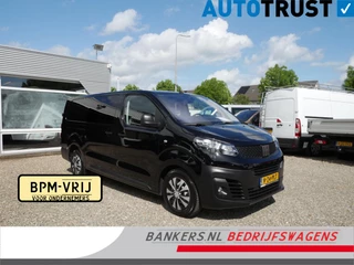 Fiat Scudo 2.0 MultiJet 140PK, L3, Dubbel Cabine, Airco, Marge auto, 2 x Schuifdeur