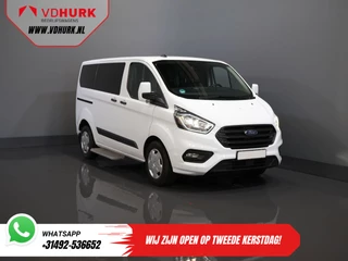 Ford Transit Custom Tourneo 2.0 TDCI €28.352,- incl. BTW/BPM Trend Combi/ Kombi/ 9 Persoons/ 9 P/ Cruise/ PDC/ Airco