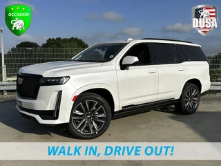 Hoofdafbeelding Cadillac Escalade Cadillac Escalade 6.2 V8 | Sport | Luchtvering / Panoramadak / 7 Seats