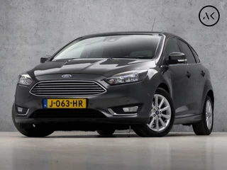 Ford Focus 1.0 Titanium Sport Automaat (APPLE CARPLAY, GROOT NAVI, STOELVERWARMING, SONY AUDIO, GETINT GLAS, LEDER, PARKEER ASSISTENT, DODEHOEK DETECTOR, PARKEERSENSOREN, NIEUWSTAAT)