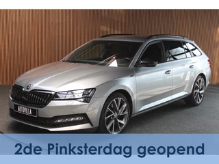 Škoda Superb Combi 2.0 TSI 4x4 Aut ACC Navi Camera Leder PDC Elektr. achterklep Climate 4-zone Memory Stuurverwarming Stoelverwarming LED PDC