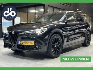 Alfa Romeo Stelvio 2.2d B-Tech ORG.NL + DEALER O.H. I BEIGE LEER + SPORT I NAVI + CAMERA I 20" LMV