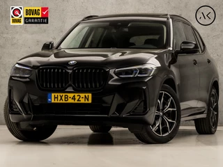 BMW X3 xDrive20d High Executive M Sport 191Pk Automaat (PANORAMADAK, M STUUR, LASER LED, APPLE CARPLAY, HARMAN/KARDON, STOELVERWARMING VOOR/ACHTER, LEDER, ELEK ACHTERKLEP, NIEUWSTAAT)
