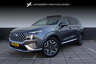 Hoofdafbeelding Hyundai Santa Fe Hyundai Santa Fe 1.6 T-GDI HEV Premium Sky * Trekhaak * Pano * Head-Up * Leder * Stoelverwarming * Stoelventilatie * Adaptieve Cruise * Carplay *