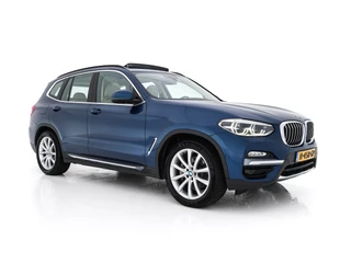 Hoofdafbeelding BMW X3 BMW X3 xDrive30d High Executive Luxury-Line Aut. *PANO | HEAD-UP | LEATHER | FULL-LED | NAVI-FULLMAP | HEATED-SPORT-SEATS | MEMORY-PACK | CAMERA | ECC | HIFI-AUDIO | PDC | CRUISE | TOWBAR |  19''ALU*