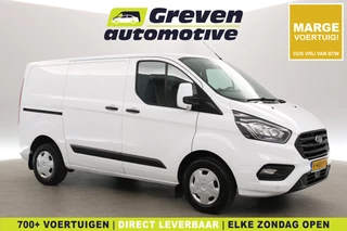 Ford Transit Custom 2.0 TDCI L1H1 | Marge | Airco | Cruise | 3 Zits | Trekhaak | Parkeersens.