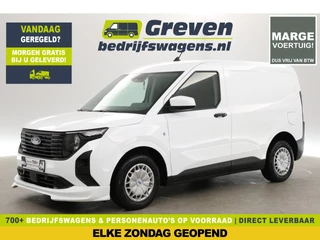 Ford Transit Courier 1.0 Ecoboost 100PK Trend | MARGE | Benzine | Virtual | Airco | Cruise | Carplay | Parkeersens.