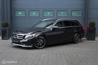 Mercedes C-klasse Estate 180 AMG|Leder|LED|PDC|Camera|Sfeerverlichting|