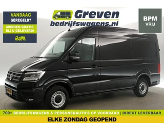 Volkswagen Crafter 35 2.0 TDI L3H3 140PK | NIEUW | BPM VRIJ | 3000KG | Airco Cruise Camera Carplay Massagestoel 3 Persoons Navi LED