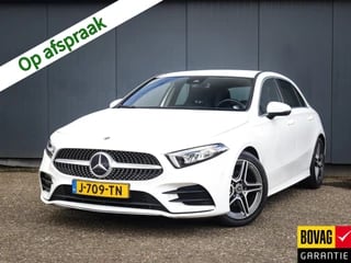 Mercedes-Benz A-Klasse 180 Business Solution AMG (136 PK) 2e-Eig, Mercedes-Dealer-Onderh, 12-Mnd-BOVAG, NL-Auto, Navigatie/Apple-Carplay/Android-Auto, AMG-Styling, Achteruitrijcamera, Cruisecontrol, Parkeersensoren, Sportstoelen, Lm-Velgen-18Inch, DAB, Privacy-Glas