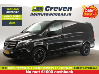 Mercedes-Benz Vito 119 CDI Lang | 191PK | Automaat | Airco | Camera | Carplay | Cruise | 3 Persoons | Trekhaak | Navigatie |  18''LMV 