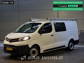 Toyota ProAce 120PK L3H1 Dubbel Cabine Airco Cruise Parkeersensoren Trekhaak Doka Mixto 5m3 Airco Dubbel cabine Trekhaak Cruise control