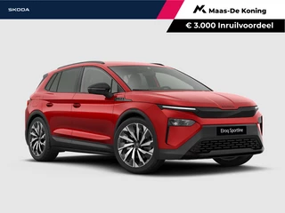 Škoda Elroq Sportline Elektromotor 210 kW / 286 PK SUV 21'' velgen | trekhaak wegklapbaar | 3.000,- inruilbonus!!