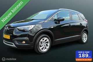 Opel Crossland X 1.2 Turbo Innovation 110 PK, Trekhaak, Pdc voor + achter + Camera, App connect, Navi, Cruise, Airco, Donkerglas, Lmv.