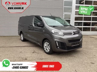 Hoofdafbeelding Citroën Jumpy Citroën Jumpy 2.0 HDI 180 pk Aut. L3 2x Schuifdeur/ Carplay/ Camera/ PDC/ LMV/ Cruise/ Airco