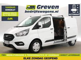 Ford Transit Custom 300 2.0 TDCI L2H1 Trend Automaat Airco Camera Cruise Carplay 2xSchuifdeur PDC 3 Persoons Stoelverw.