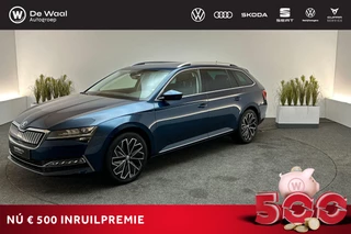 Skoda Superb Combi 1.4 TSI 218pk DSG iV Lauren & Klement | Adaptive Cruise Control, Parkeersensoren V+A, Stoelverwarming V+A |