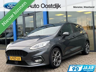 Ford Fiesta 1.0 EcoBoost ST-Line 100PK Cruise Navi Climate Privacy Glass "17 Inch Velgen Full LED *Sportief*