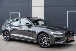 Volvo V60 2.0 T6 Recharge AWD R-Design Camera|Leder|PANO|VOL