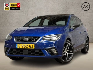 SEAT Ibiza 1.0 TSI FR Intense Sport (SCHUIFDAK, VIRTUAL COCKPIT, LEDER/ALCANTARA, APPLE CARPLAY, GROOT NAVI, CAMERA, SPORTSTOELEN, CRUISE, SFEERVERLICHTING, NIEUWSTAAT)