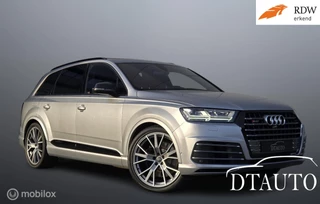 Hoofdafbeelding Audi SQ7 Audi SQ7 4.0 TDI quattro Pano Bose Grijs Kenteken IZGST 22''