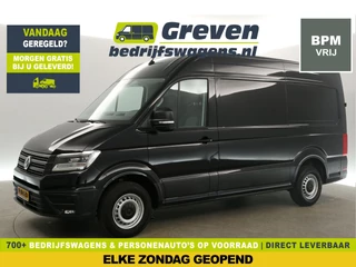 Volkswagen Crafter 35 2.0 TDI L3H3 140PK | NIEUW | BPM VRIJ | 3000KG | Airco Cruise Camera Carplay Massagestoel 3 Persoons Navi LED