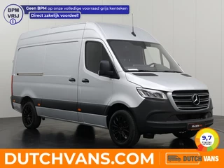 Mercedes-Benz Sprinter 317CDI Automaat L2H2 | Led | Touchcreen Navigatie+Camera | 3500Kg Trekhaak | Airco | Cruise | 3-Zits | Betimmering