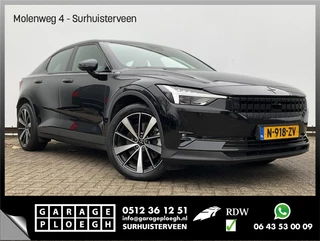 Polestar 2 SOH 93.6% Range Pano Memory Blis Carplay 360° Camera Single Motor 63kWh