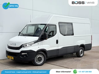 Iveco Daily 35S14 2.3 L2H2 Dubbele Cabine 7 Stoelen Airco Cruise Control Trekhaak 3.5t Lucht geveerde stoel