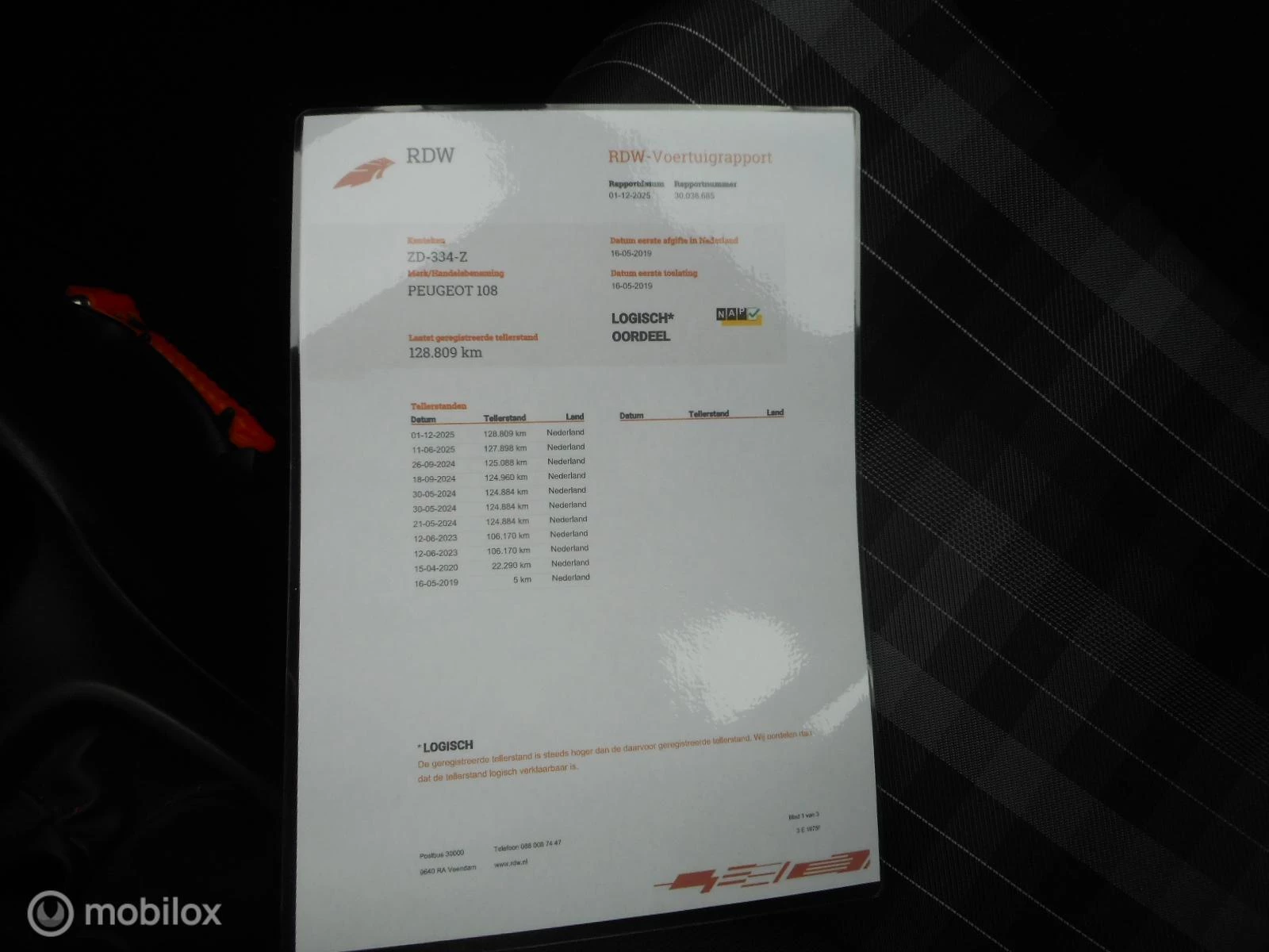 Hoofdafbeelding Peugeot 108