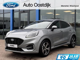 Ford Puma 1.0 EcoBoost Hybrid ST-Line X 125PK Automaat Winterpack Camera Cruise Navi B&O Climate Keyless Elek. Achterklep Full-LED Privacy Glass *Sportief*