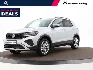 Volkswagen T-Cross Life Edition 1.0 TSI 95 pk 5 versn. Hand · Comfort pakket · Velgen 'ventura', 17 inch lichtmetaal · MEGA Sale - Prijs is incl. inruilbonus -