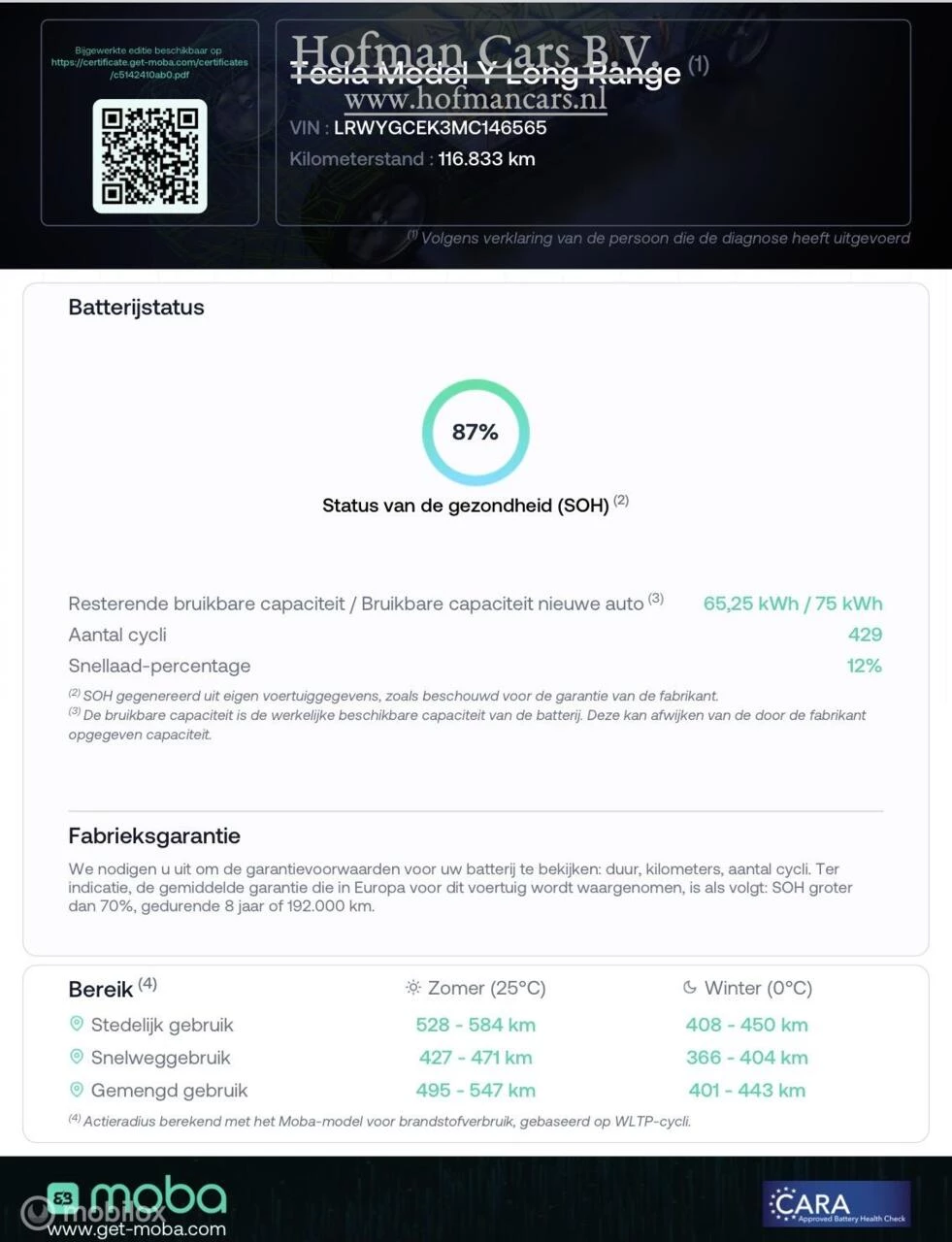 Hoofdafbeelding Tesla Model Y
