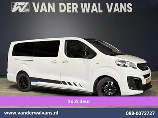 Peugeot Expert 2.0 BlueHDI 180pk Automaat L3H1 Dubbele cabine SPORT Euro6 Airco | 2x Zijdeur | 5-Zits | Leder | Camera | Apple Carplay Android auto, cruisecontrol, parkeersensoren, LM velgen, Trekhaak, LED, Spoiler, stoelverwarming