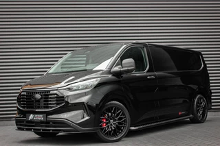 Hoofdafbeelding Ford Transit Custom Ford Transit Custom 2.0 TDCI L2H1 AUTOMAAT 136PK JB- EDITION / FULL BLACK / APPLE CARPLAY / 3- ZITS / MY2024 / VOORRAAD LEVERBAAR