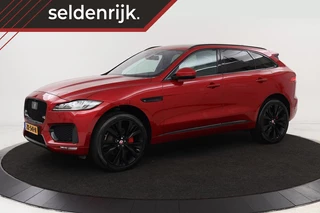 Hoofdafbeelding Jaguar F-PACE Jaguar F-PACE 3.0 V6 S AWD | Panoramadak | 360 Camera |  Adaptive Cruise | Head-up | Trekhaak | Leder | Stoel Memory | Carplay | Keyless | Verwarmd stuurwiel