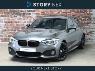 BMW 1 Serie 120i High Executive M Sport Pakket 5 deurs / Navigatie Professional / LED / Climate Control / Harman Kardon / Bluetooth / Shadow Line / Panoramadak / Stoelverwarming / Parkeersensoren / Cruise Control