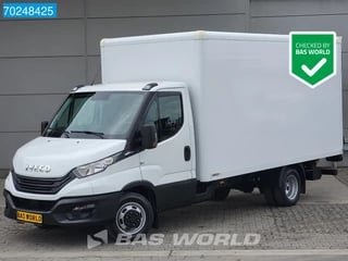 Iveco Daily 35C16 Automaat Laadklep Bakwagen Airco Camera Meubelbak Koffer Gesloten laadbak 19m3 Airco