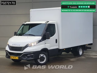 Iveco Daily 35C16 Automaat Laadklep Bakwagen Airco Camera Dubbellucht Meubelbak Koffer 19m3 Airco