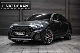 Hoofdafbeelding Audi Q8 Audi Q8 60 TFSI e Competition | Nieuw | Facelift | Alle opties | Vierwielbesturing | Pano | B&O | Massage | Trekhaak | 23 inch | Direct leverbaar |