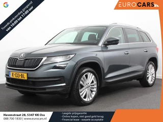 Skoda Kodiaq 1.5 TSI 150pk Automaat Business Edition 5p Panorama dak Trekhaak Wegklapbaar Digitale Cockpit Navigatie Climate Control Half Lederen bekleding Parkeer sensoren
