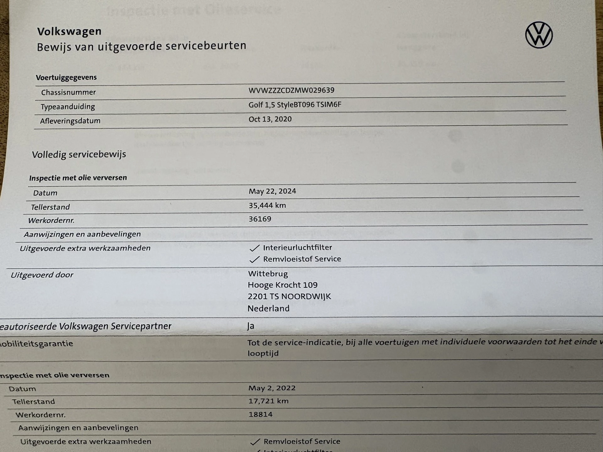 Hoofdafbeelding Volkswagen Golf