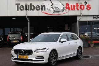 Volvo V90 2.0 T4 Inscription BTW Auto, Pilot assist, Adaptieve Cruise control, Panoramadak, Schuif- kanteldak, Trekhaak, Stoel- en stuurverwarming, Apple Carplay