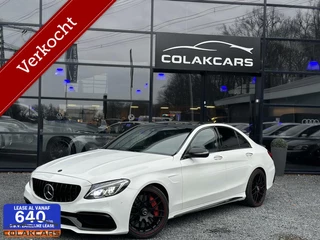 Mercedes C-klasse AMG 63 S Edition 1 Pano 650PK schaalstoel